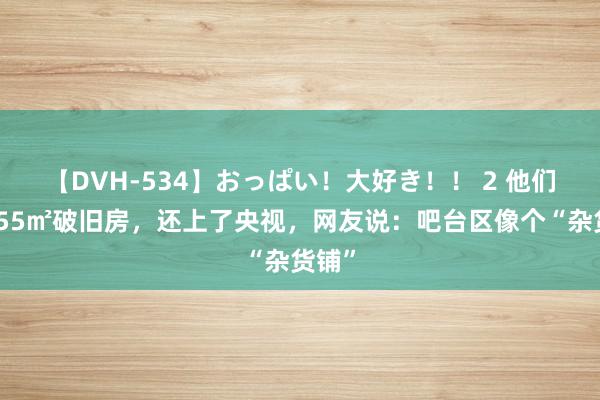 【DVH-534】おっぱい！大好き！！ 2 他们爆改55㎡破旧房，还上了央视，网友说：吧台区像个“杂货铺”