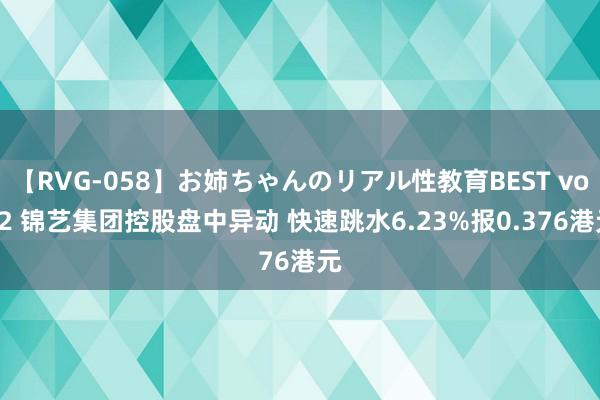 【RVG-058】お姉ちゃんのリアル性教育BEST vol.2 锦艺集团控股盘中异动 快速跳水6.23%报0.376港元